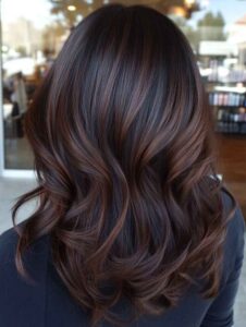 Balayage hair 
