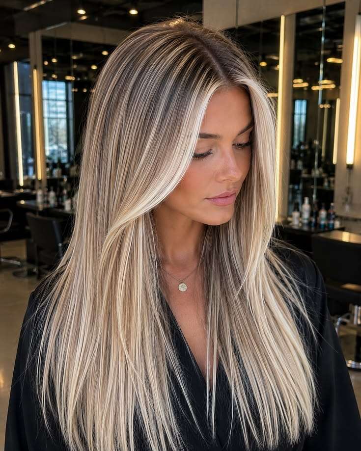 Balayage hair
