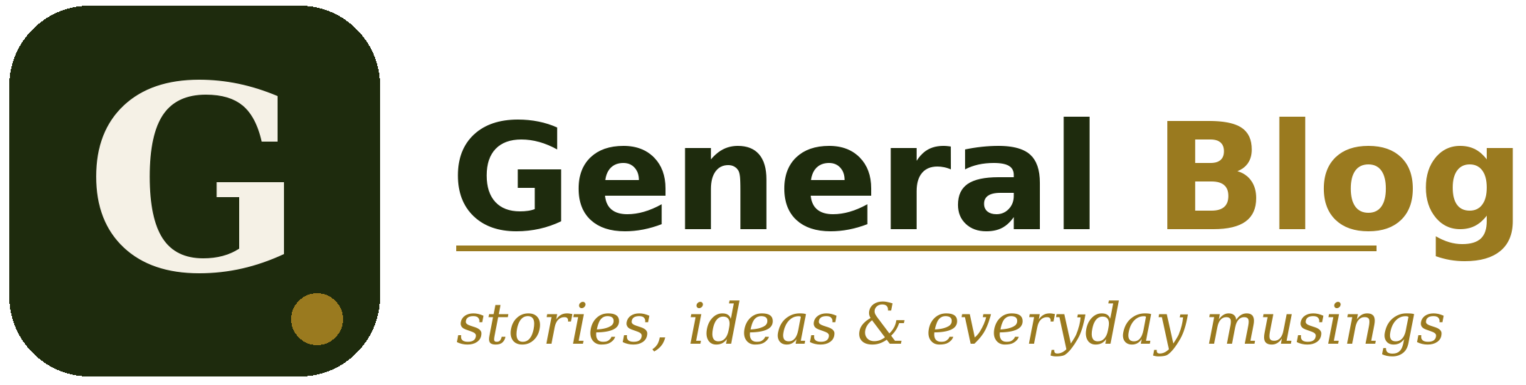 General Blog Information