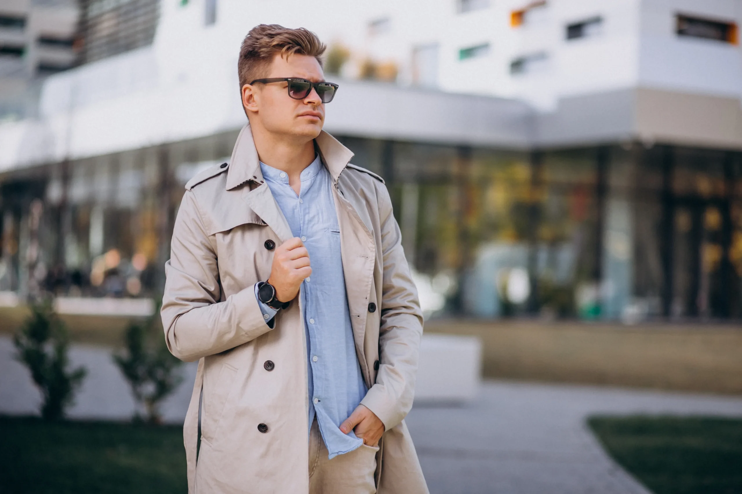 Classic Trench Coat for Men and Women